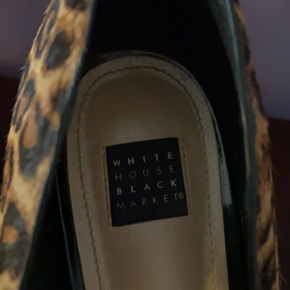 WHBM leopard thick heels! - Picture 2 of 3